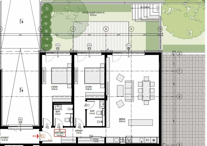 In vendita  2 camere da letto Sofia , Pancharevo , 133 mq | 16694345 - Immagine [3]