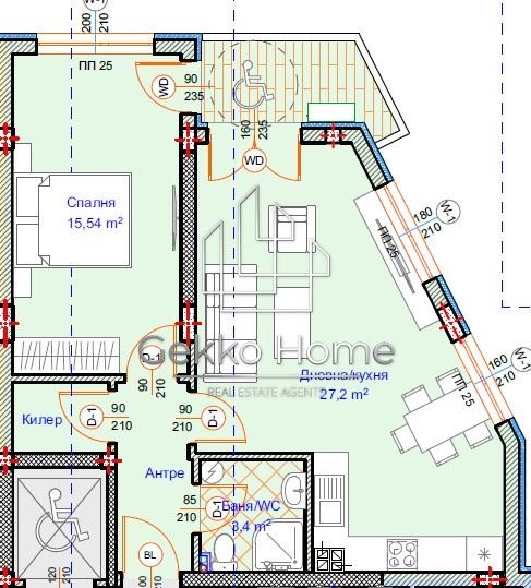 Продава 3-СТАЕН, гр. Варна, Погреби, снимка 7 - Апартаменти - 54500150