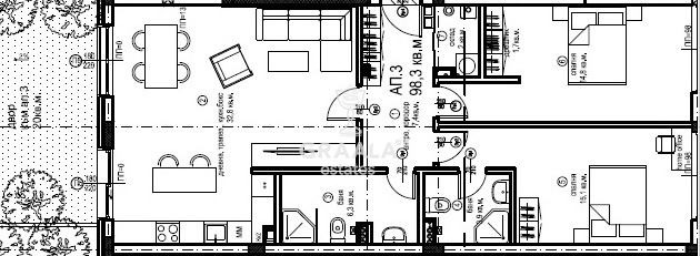 Продава 3-СТАЕН, гр. София, с. Иваняне, снимка 8 - Апартаменти - 54939990