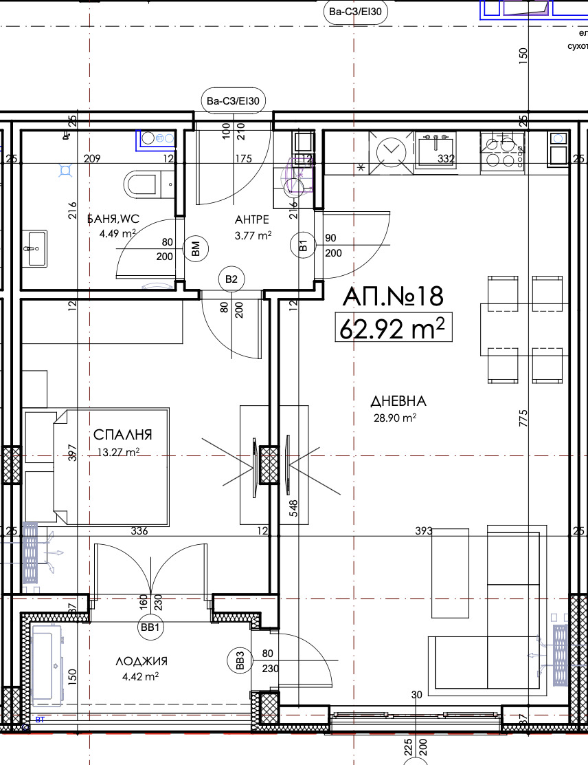 Продава 2-СТАЕН, гр. София, Витоша, снимка 6 - Апартаменти - 55461660