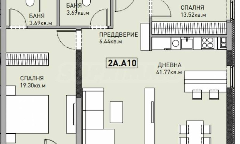 Продава 3-СТАЕН, гр. София, Манастирски ливади, снимка 8 - Апартаменти - 52788984