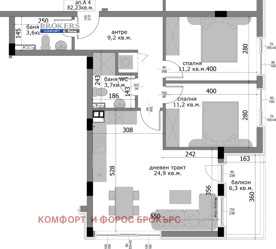 Продава 3-СТАЕН, гр. Варна, Владислав Варненчик 1, снимка 2 - Апартаменти - 55174026