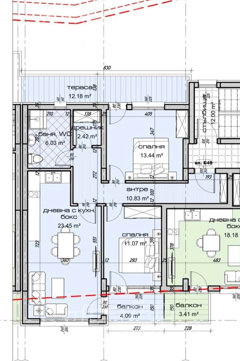 Продается  2 спальни Варна , Изгрев , 113 кв.м | 23467444 - изображение [2]