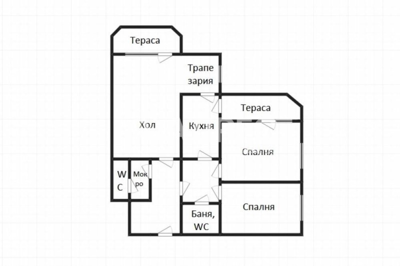Продава 3-СТАЕН, гр. Бургас, Зорница, снимка 5 - Апартаменти - 52143113
