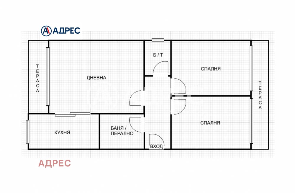 Продава 3-СТАЕН, гр. Варна, Окръжна болница-Генерали, снимка 2 - Апартаменти - 54267938