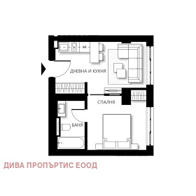 1 dormitorio k.k. Borovets, región Sofia 4