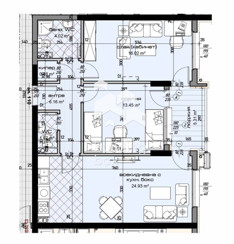 Продава 3-СТАЕН, гр. Варна, Младост 1, снимка 2 - Aпартаменти - 48023293