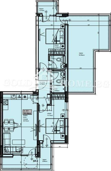 Продава  3-стаен град Пловдив , Христо Смирненски , 98 кв.м | 33132531 - изображение [8]