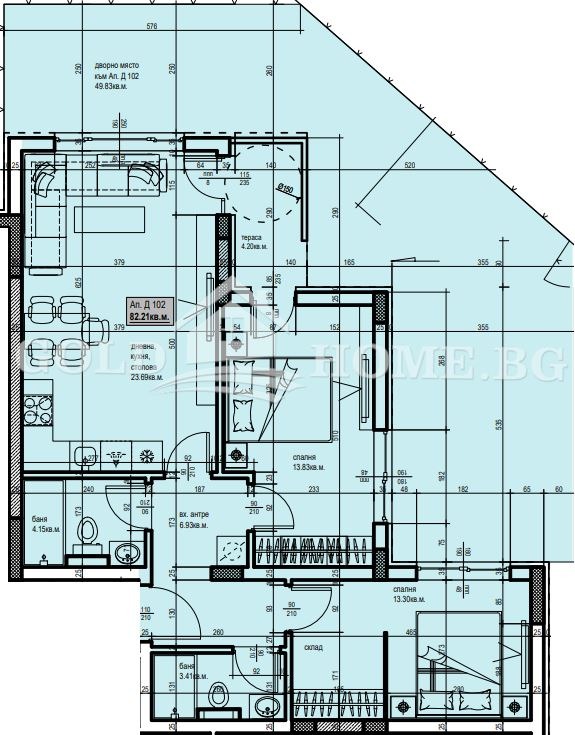 Продава  3-стаен град Пловдив , Христо Смирненски , 98 кв.м | 33132531 - изображение [7]