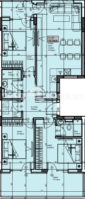 Продава  3-стаен град Пловдив , Христо Смирненски , 98 кв.м | 33132531 - изображение [12]
