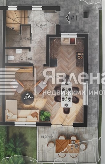 Продава КЪЩА, гр. Пловдив, Беломорски, снимка 7 - Къщи - 47286698