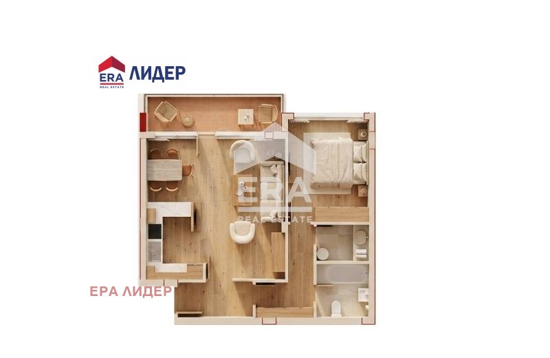 Продава 2-СТАЕН, гр. Русе, Чародейка - Юг, снимка 2 - Апартаменти - 54920067