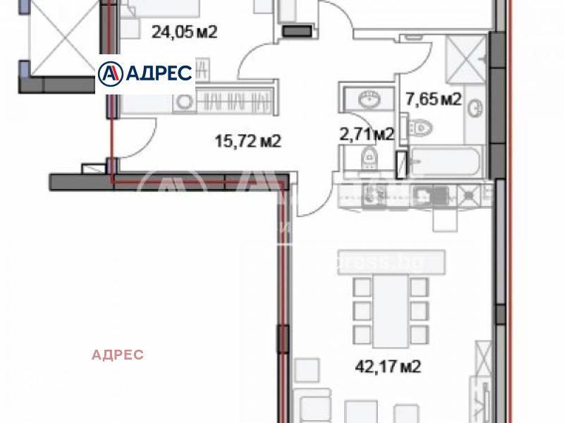 Продава  3-стаен град Варна , к.к. Слънчев ден , 218 кв.м | 21219686 - изображение [4]