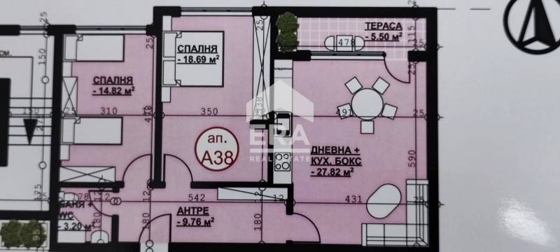 Till salu  2 sovrum Haskovo , Orfei , 111 kvm | 91655405