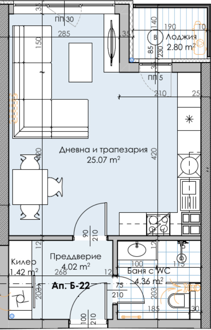 Продается  Студия Пловдив , Кършияка , 52 кв.м | 63337013