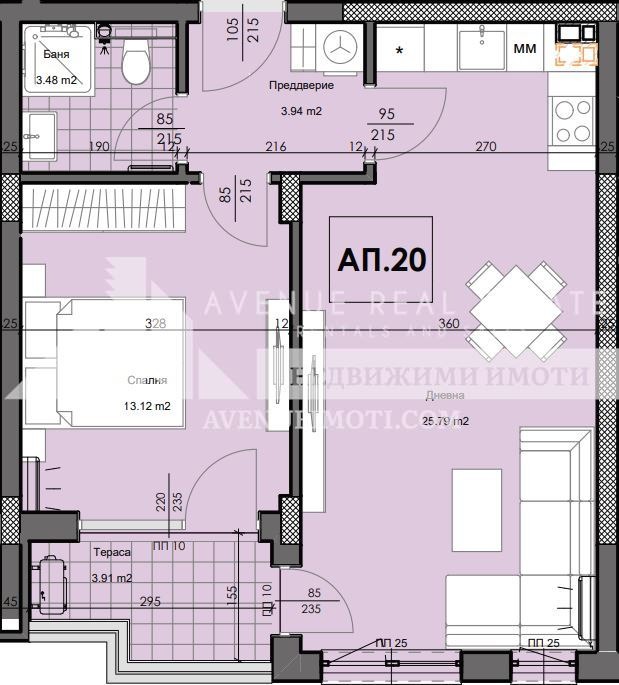 Продава 2-СТАЕН, гр. Пловдив, Гагарин, снимка 1 - Aпартаменти - 47541132