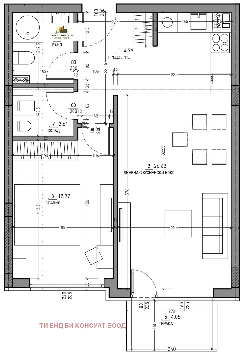 Продава 2-СТАЕН, гр. София, Малинова долина, снимка 2 - Апартаменти - 50549697