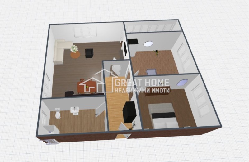 Satılık  3 yatak odası Targovişe , Varoşa , 90 metrekare | 12067964 - görüntü [10]