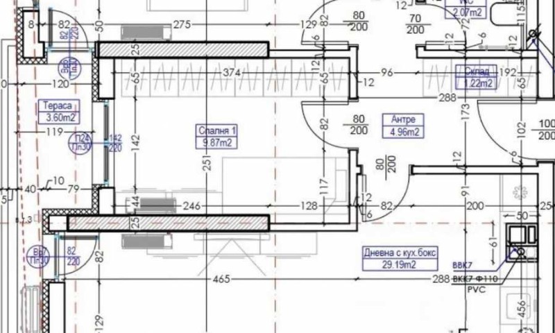 Продава 3-СТАЕН, гр. Бургас, Център, снимка 7 - Aпартаменти - 47497785