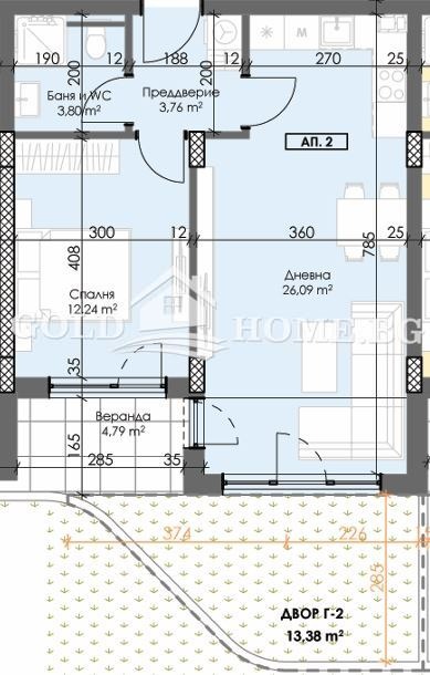 Продава 2-СТАЕН, гр. Пловдив, Тракия, снимка 8 - Aпартаменти - 46623124