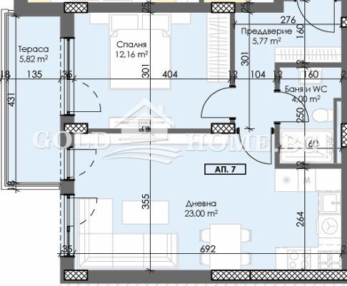 Till salu  1 sovrum Plovdiv , Trakija , 58 kvm | 33164012 - bild [6]