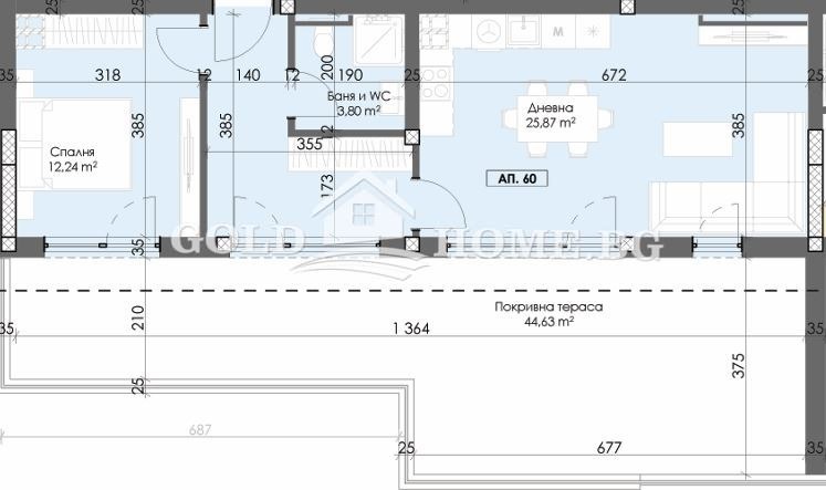 Продава 2-СТАЕН, гр. Пловдив, Тракия, снимка 9 - Aпартаменти - 46623124