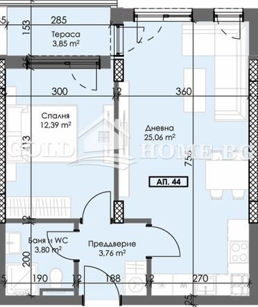 Продава 2-СТАЕН, гр. Пловдив, Тракия, снимка 3 - Aпартаменти - 46623124