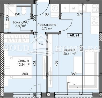 Продава 2-СТАЕН, гр. Пловдив, Тракия, снимка 2 - Aпартаменти - 46623124