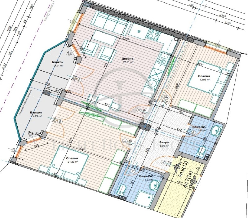 Zu verkaufen  2 Schlafzimmer region Plowdiw , Wojwodinowo , 121 qm | 24919493 - Bild [5]