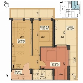 3-СТАЕН, 96 m2