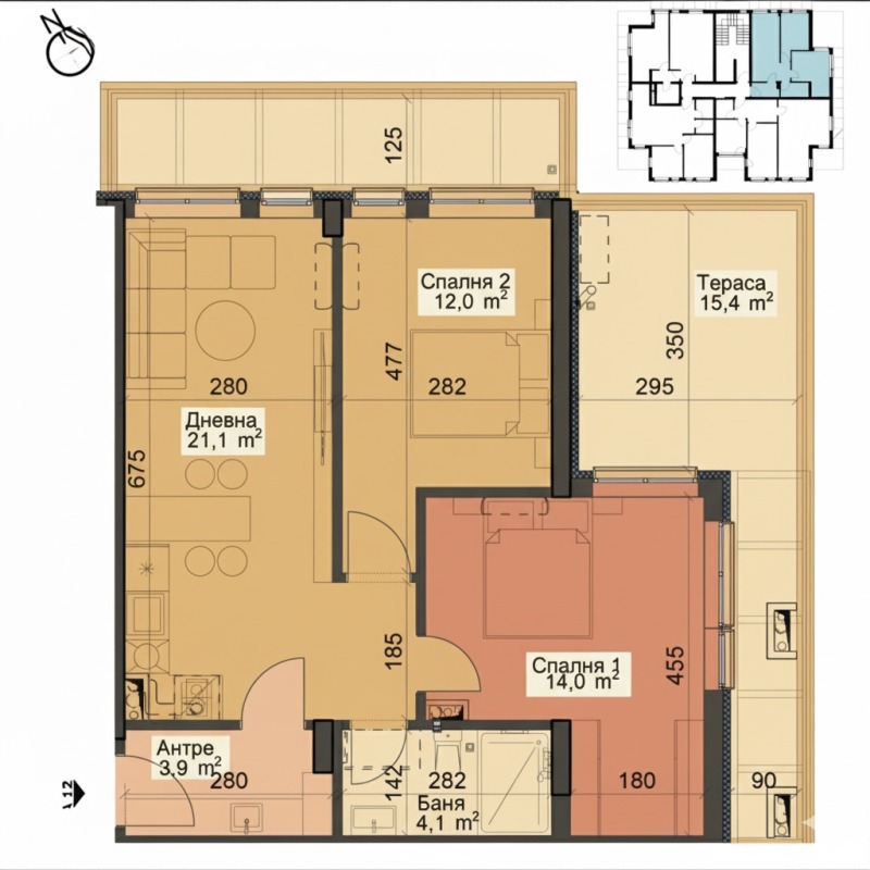Продава 3-СТАЕН, град София, Модерно предградие • 132893 € • 66435051 — Holmes.bg