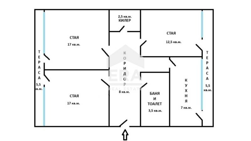 Na prodej  3 ložnice Varna , Čajka , 88 m2 | 88634673 - obraz [15]