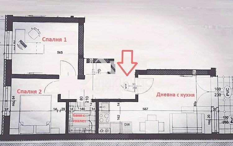 Na sprzedaż  2 sypialnie Warna , Troszewo , 64 mkw | 22335832 - obraz [2]