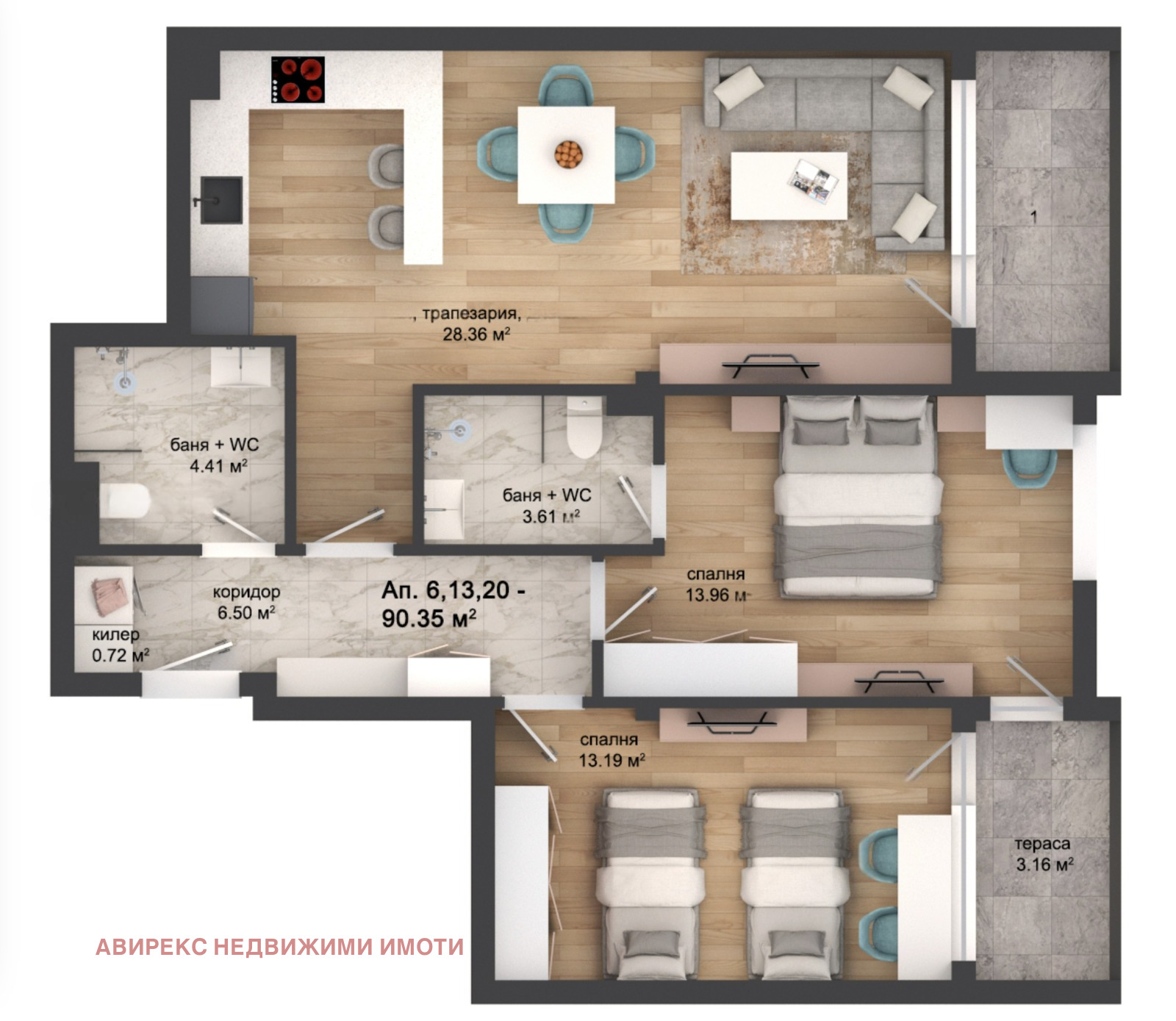 Продава 3-СТАЕН, гр. Пловдив, Кършияка, снимка 2 - Апартаменти - 53313170