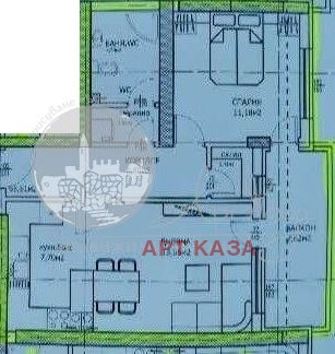 Na prodej  1 ložnice Plovdiv , Trakija , 79 m2 | 70964391