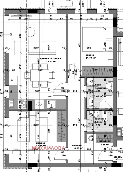 Продава 3-СТАЕН, гр. Стара Загора, Три чучура - север, снимка 2 - Aпартаменти - 49202271