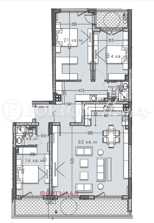 Продава 4-СТАЕН, гр. София, Кръстова вада, снимка 5 - Апартаменти - 54222663