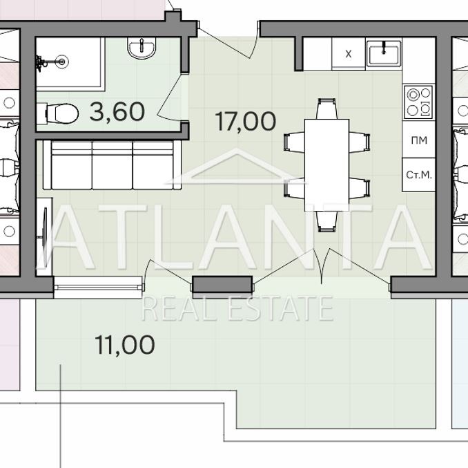 Продава 1-СТАЕН, гр. Варна, к.к. Чайка, снимка 2 - Aпартаменти - 48585449