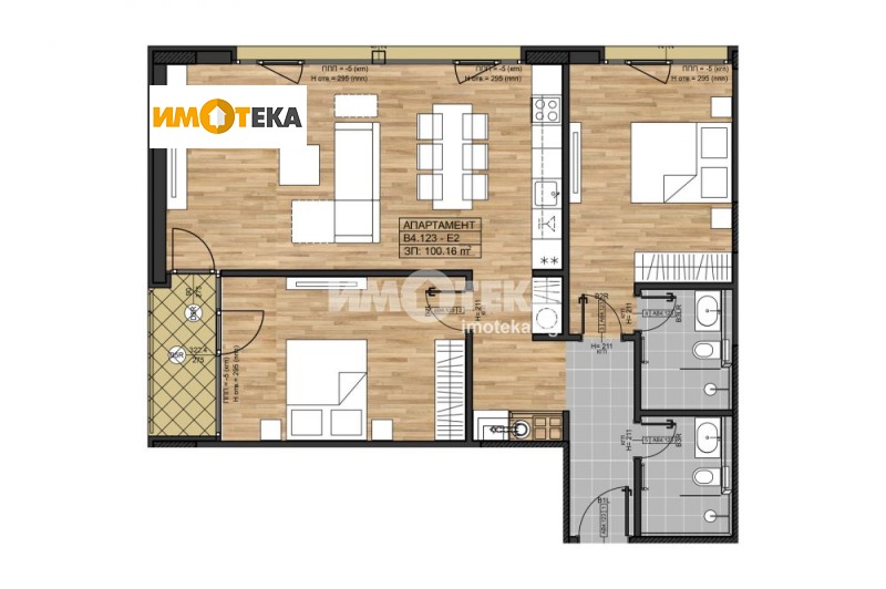 À venda  2 quartos Sofia , Boiana , 124 m² | 25149779 - imagem [2]