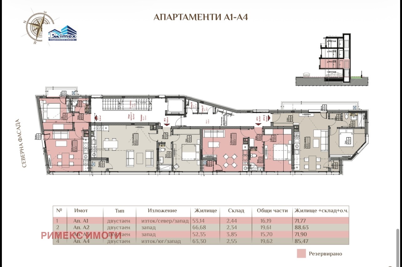 Продава 2-СТАЕН, гр. София, Овча купел, снимка 2 - Апартаменти - 54132742