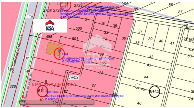 À venda  Trama Sofia , Kazitchene , 8800 m² | 46386436