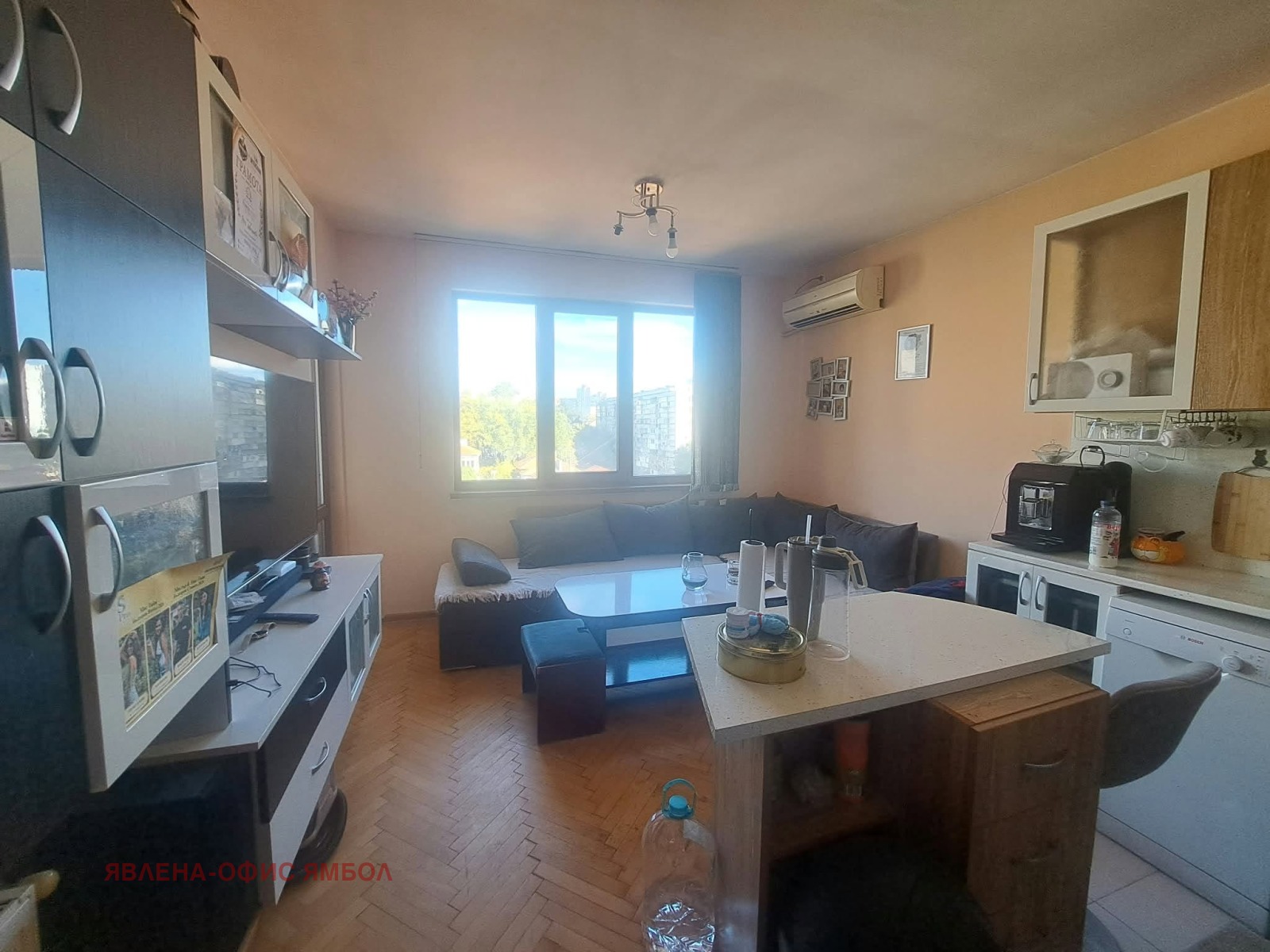 Продава 2-СТАЕН, гр. Ямбол, Център, снимка 2 - Апартаменти - 56205307