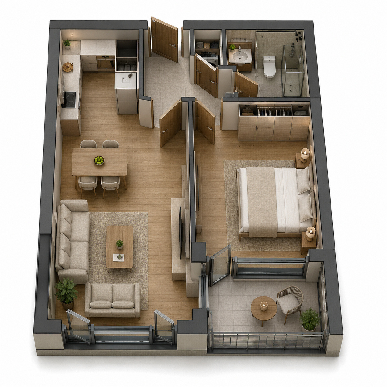 Продава 2-СТАЕН, гр. София, Витоша, снимка 4 - Апартаменти - 56257364