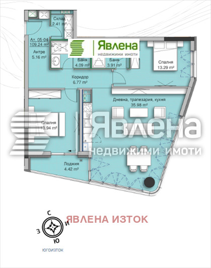 Продаја  2 спаваће собе Софија , Крастова вада , 133 м2 | 19111454 - слика [2]