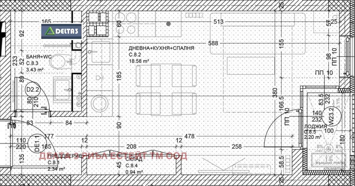 Продава 1-СТАЕН, гр. София, Малинова долина, снимка 12 - Апартаменти - 54265885