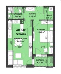 Продава 2-СТАЕН, град Пловдив, Остромила • 78000 € / 152554.74 лв. • 98212358 11