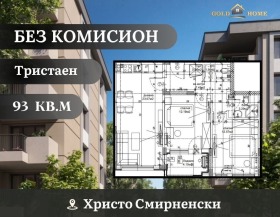 2 makuuhuonetta Hristo Smirnenski, Plovdiv