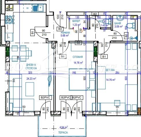 Zu verkaufen  2 Schlafzimmer Plowdiw , Ostromila , 94 qm | 93845946 - Bild [2]