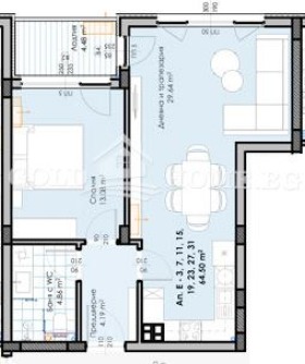 Продава 3-СТАЕН, гр. Пловдив, Гагарин, снимка 7 - Апартаменти - 53887775