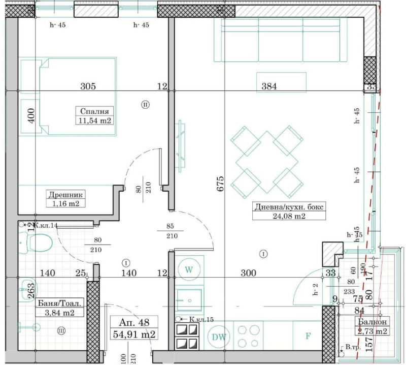 Продава 2-СТАЕН, гр. Варна, Левски 1, снимка 9 - Апартаменти - 53507884